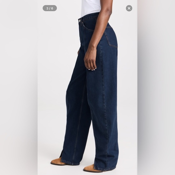 NWT Re/Done Tailored Ultra High Rise Barrel Jeans Size 31 Color: Bespoke - Picture 3 of 14